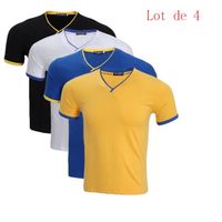 T-SHIRT Lot de 5/Lot de 4/Lot de 3 T shirt Homme uni basi T-SHIRT Lot de 5/Lot de 4/Lot de 3 T shirt Homme uni basi