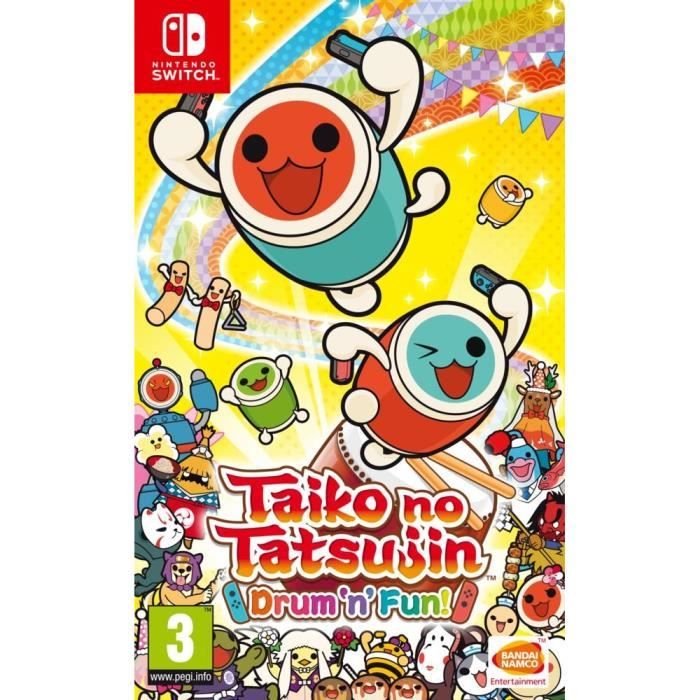 Taiko no tatsujin Jeu Nintendo Switch