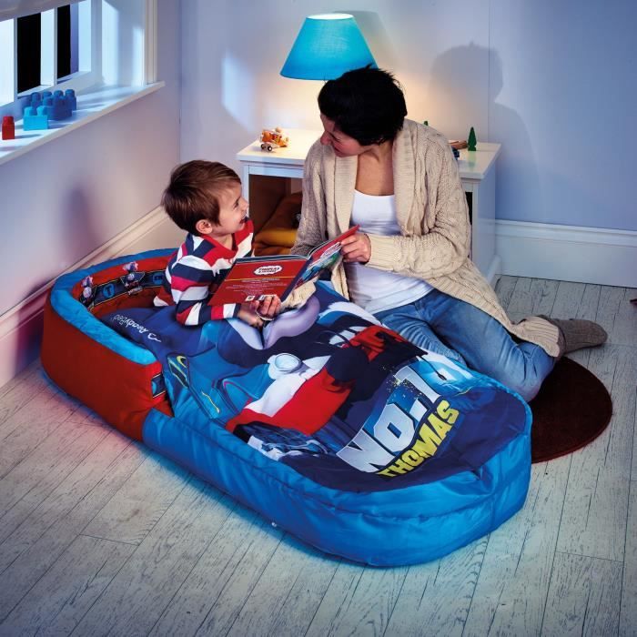 WORLDS APPART THOMAS ET SES AMIS Lit d'Appoint / Sac de couchage enfant avec sac de transport ReadyBed