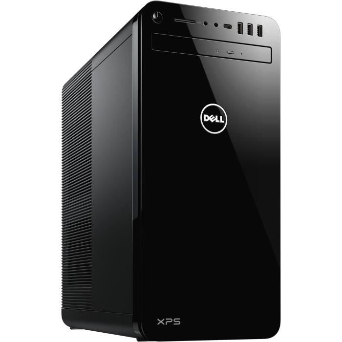 Unité Centrale - DELL XPS 8930 - Core i7-8700 - RAM 16 Go - Stockage 2To + 256Go SSD - NVIDIA GTX 1070 8 Go Windows 10