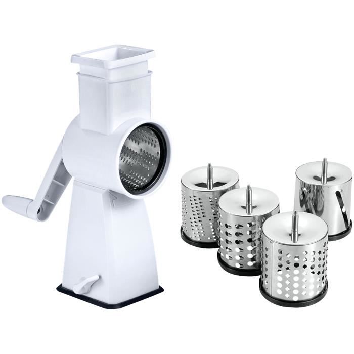 METALTEX Rapes 4 tambours Multiflash Acier interchangeable