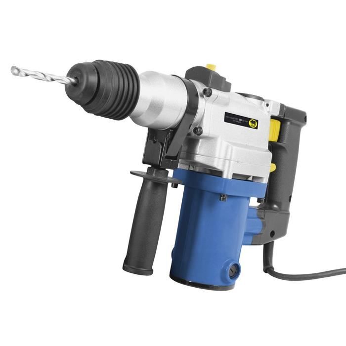 Marteau Piqueur Scheppach AB1600 - 1600W, 50 Joules, Burins Inclus | Démolition, Perçage Lourd