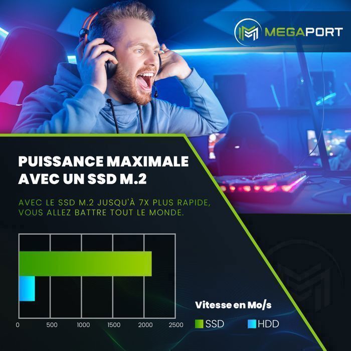 Megaport Super Méga Pack Cyber - AMD Ryzen3