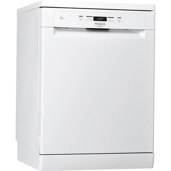 Hotpoint Ariston HFC 3C26 F Lave vaisselle pose libre largeur 60 cm profondeur 60 cm hauteur 85 cm blanc