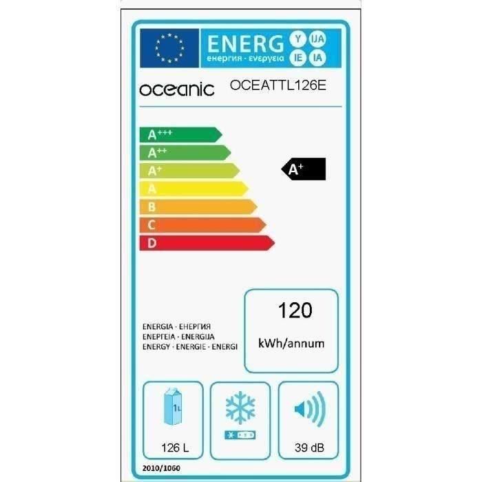  TTL126E - Réfrigérateur table top encastrable3