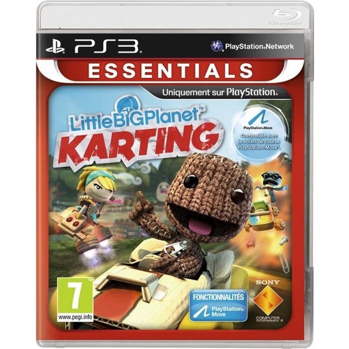 Little Big Planet Karting Essentials Jeu PS3