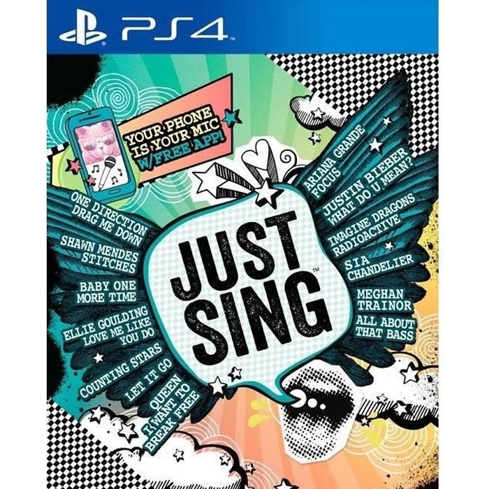 Just Sing Jeu PS4