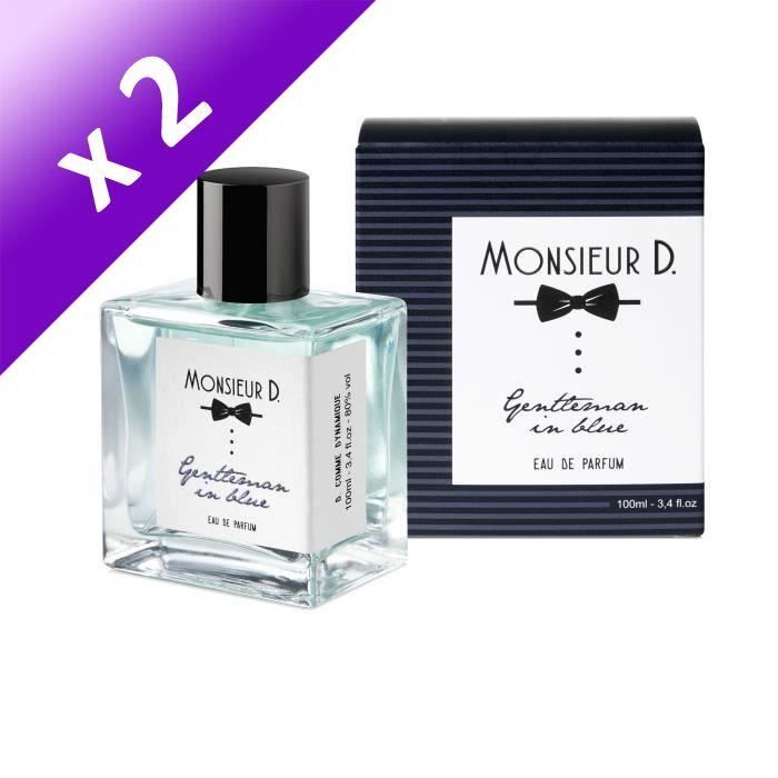 Monsieur D Gentleman in Blue - 100 ml (Lot de 2)
