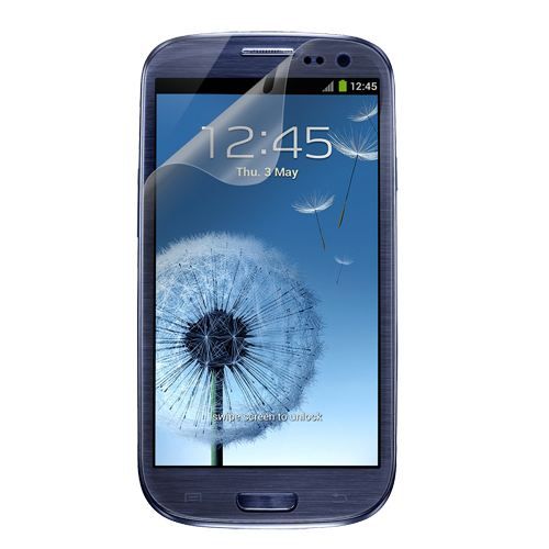BLUEWAY Lot 2 film protèges-écran One Touch pour Samsung Galaxy S3 I9300 - Transparent