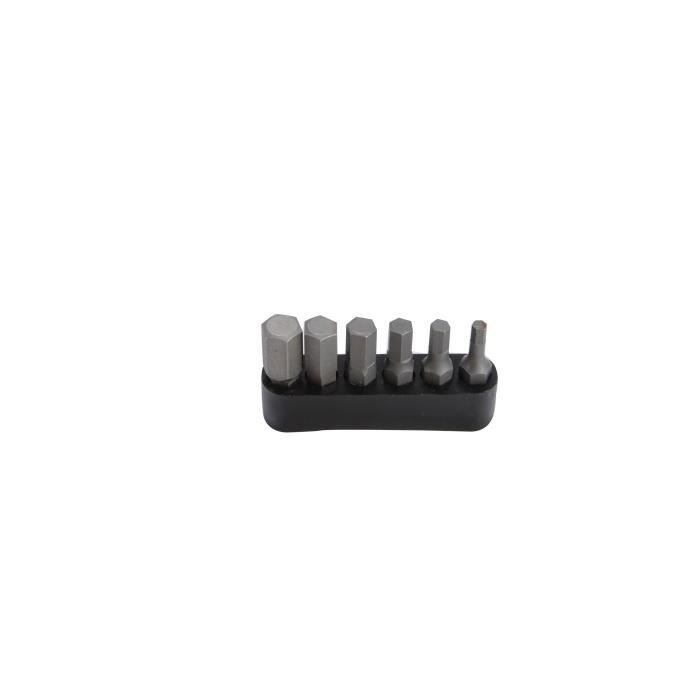 SAM OUTILLAGE Jeu de 6 embouts 1/4\