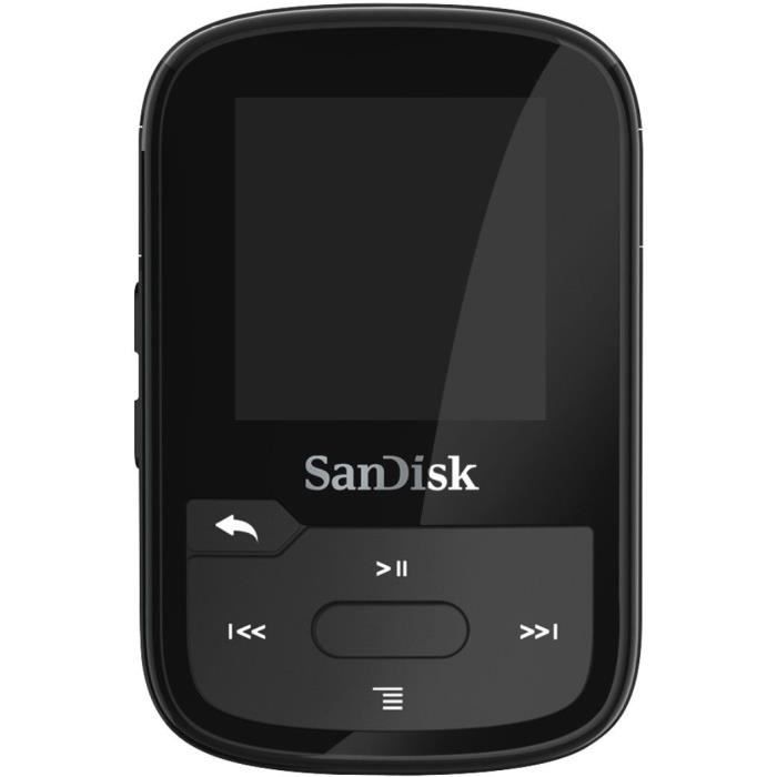 SANDISK SDMX28-016G-G46K MP3 CLIP SPORT PLUS 16G Noir