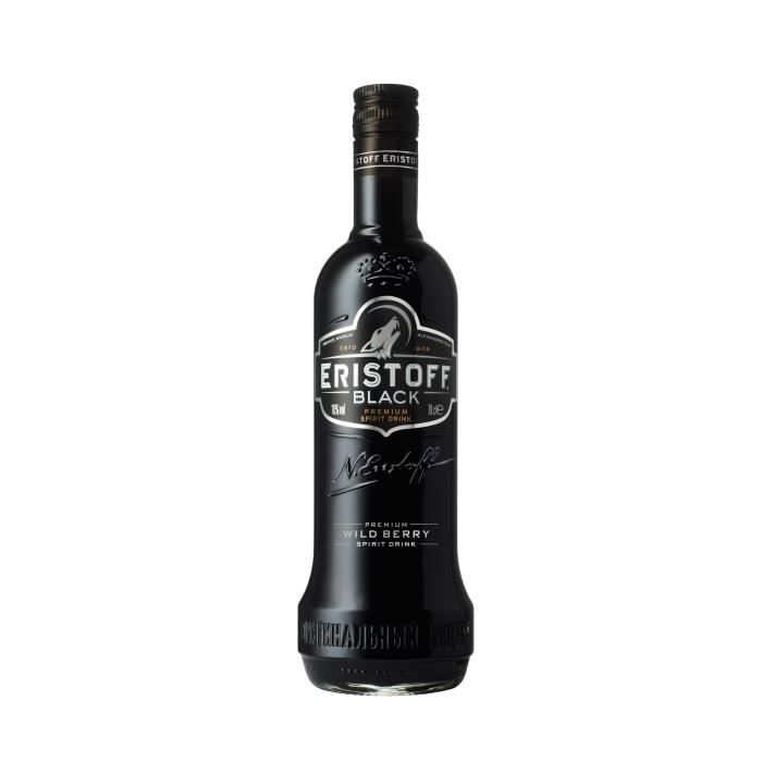 Eristoff Black Vodka Aromatisée 70cl 18° Achat / Vente vodka