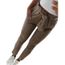 Rétro Unie Casual Élégant Été Femme Pantalons Minetom Haute Rayures Crayon Taille Slim Couleur E29DHYWIe