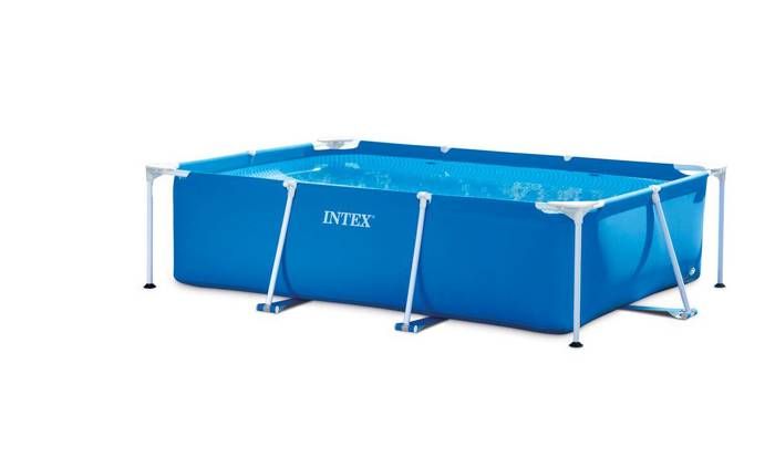 INTEX Piscine rectangulaire tubulaire L2,60 x l1,60 x H0,65m