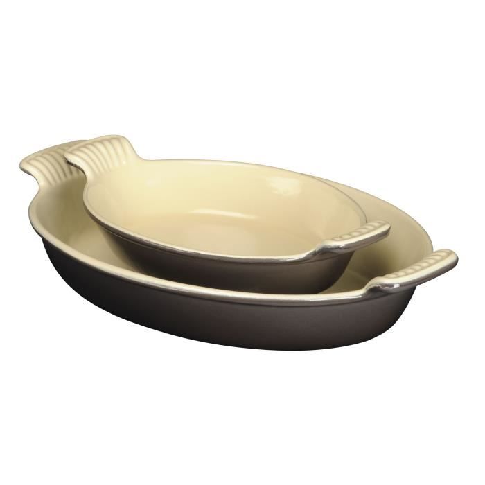 INVICTA PUV306027 Plat ovale - 27,5 cm - Taupe