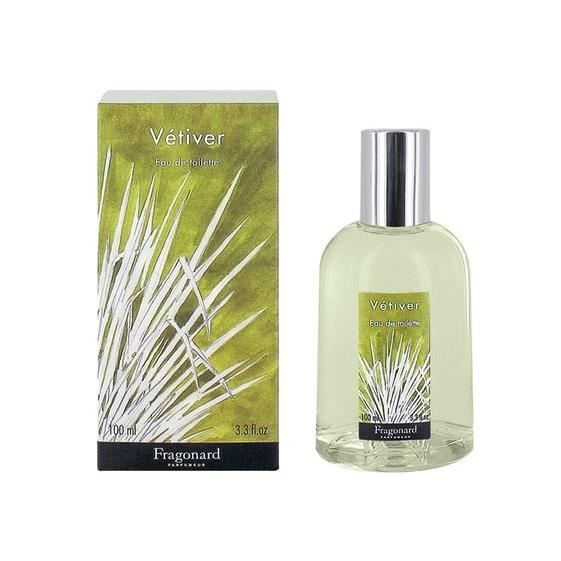 Eau De Toilette Vétiver De Fragonard Pour Homme 100ml Spray Achat