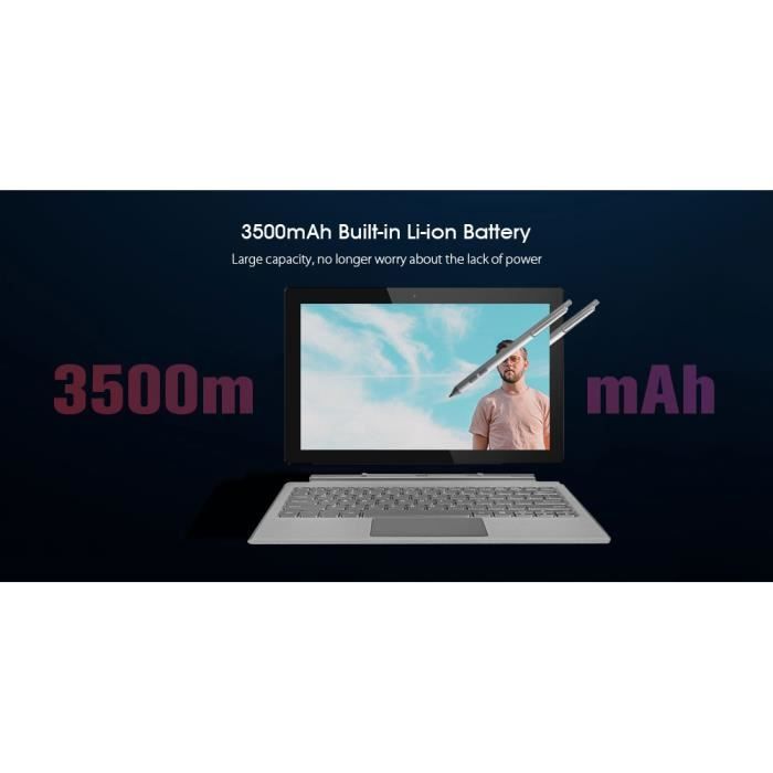 Ordinateur portable Tablette Tactile 2 en 1 Ecran1