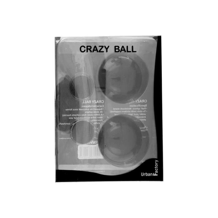 Urban Factory Crazy Ball Black to lift notebook1