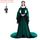 Medieval Lace Epaule Nu Robe de Soiree Deguisement