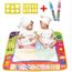 8060cm Eau Tapis De Dessins 4 Couleurs 2 Stylos 2 Moules Jouets éducatifs Pour Enfants I05d6