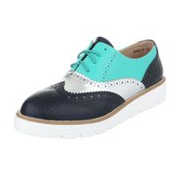 MOCASSIN Femme chaussures flâneurs lacer turquoise Multi 38 MOCASSIN Femme chaussures flâneurs lacer turquoise Multi 38