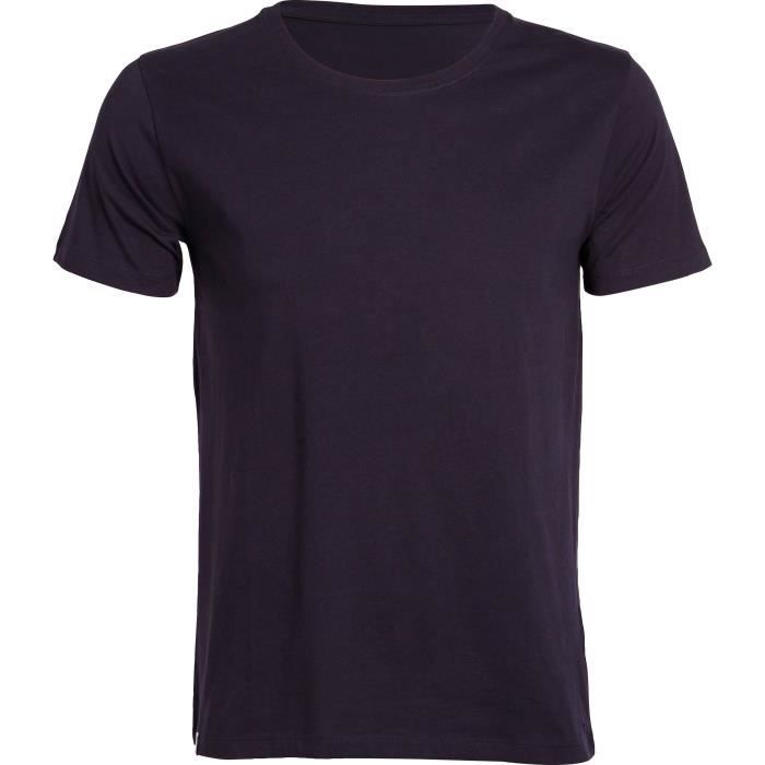 SOFTWR T-shirt uni - Homme - Bleu marine