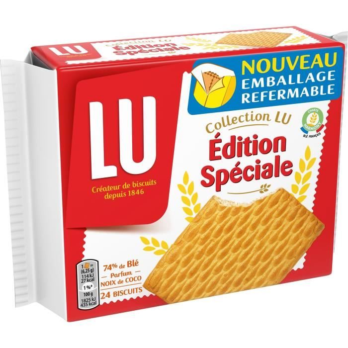 LU Edition spéciale - Biscuits - 2 sachets x12 400g
