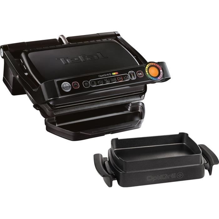 TEFAL GC714812 Grille-viande électrique Optigrill+ Snaking&Baking