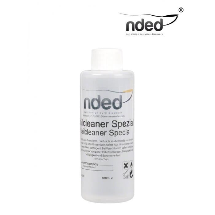 Nettoyant ongles CLEANER Dégraissant spécial gel Achat / Vente