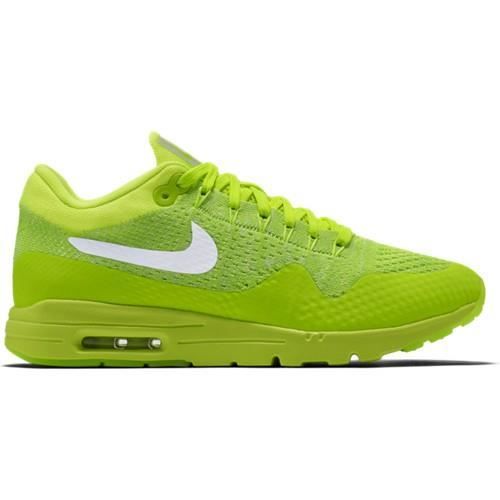 Basket NIKE AIR MAX 1 ULTRA FLYKNIT - Age - ADULTE， Couleur - JAUNE， Genre - HOMME， Taille - 44