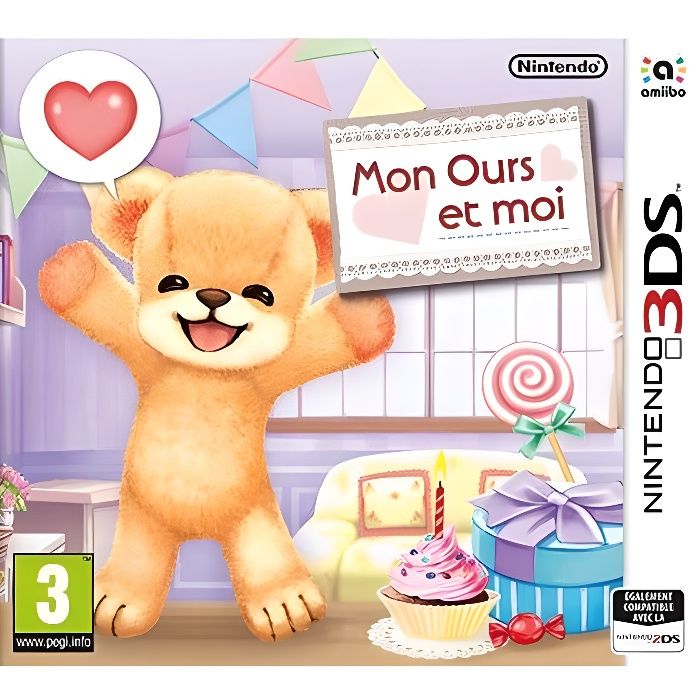 Mon ours et moi Jeu 3DS