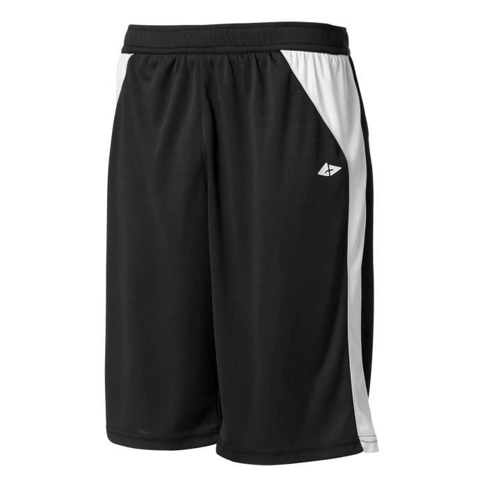 ATHLI-TECH Short de Basketball Bastian Berm - Homme - Noir