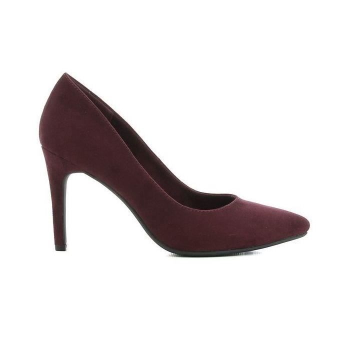 CORTINA Escarpins Rouge Bordeaux Foncé Femme