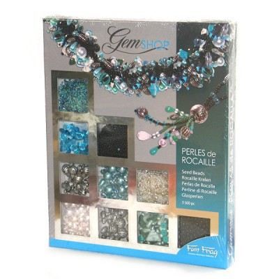 Perles Rocaille Bleu