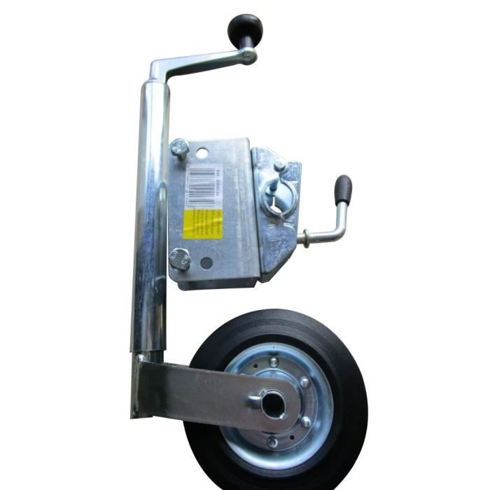 Roue jockey diam 35 + support timon 60x30 Trax