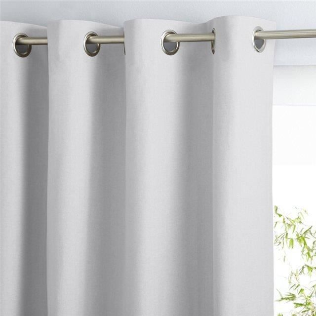 RIDEAU OCCULTANT 140 x 250 gris claire - Achat / Vente rideau ... RIDEAU OCCULTANT 140 x 250 gris claire - Achat / Vente rideau ...
