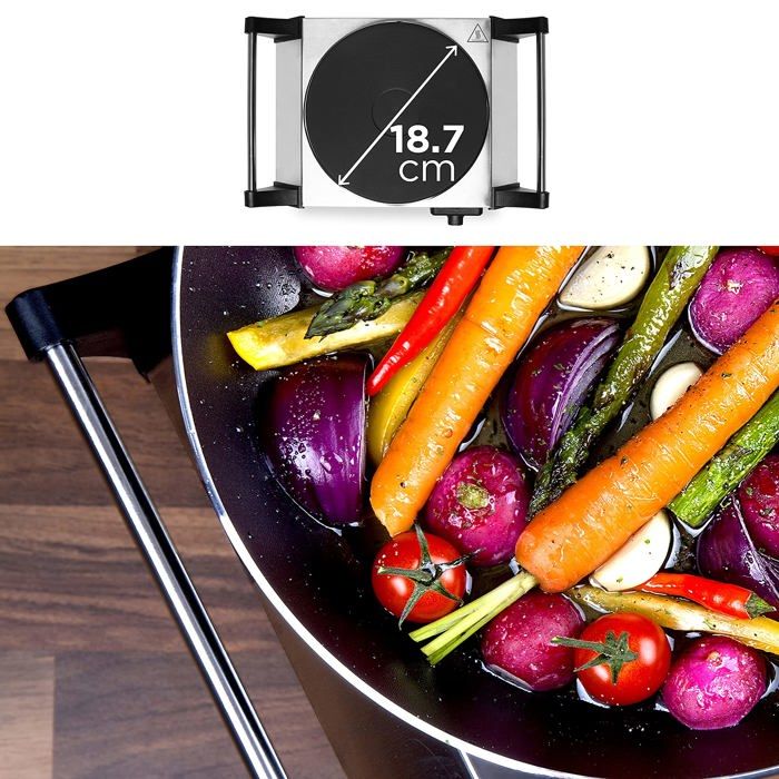 Duronic HP1SS Table de cuisson avec plaque en3