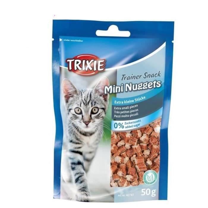 Lot de 2 - TRIXIE Trainer Snack Mini Nuggets - Pour chat - 50 g