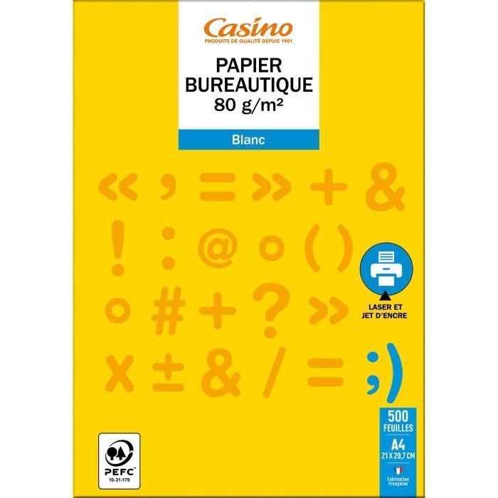 Ramette 500 Feuilles - 80 g