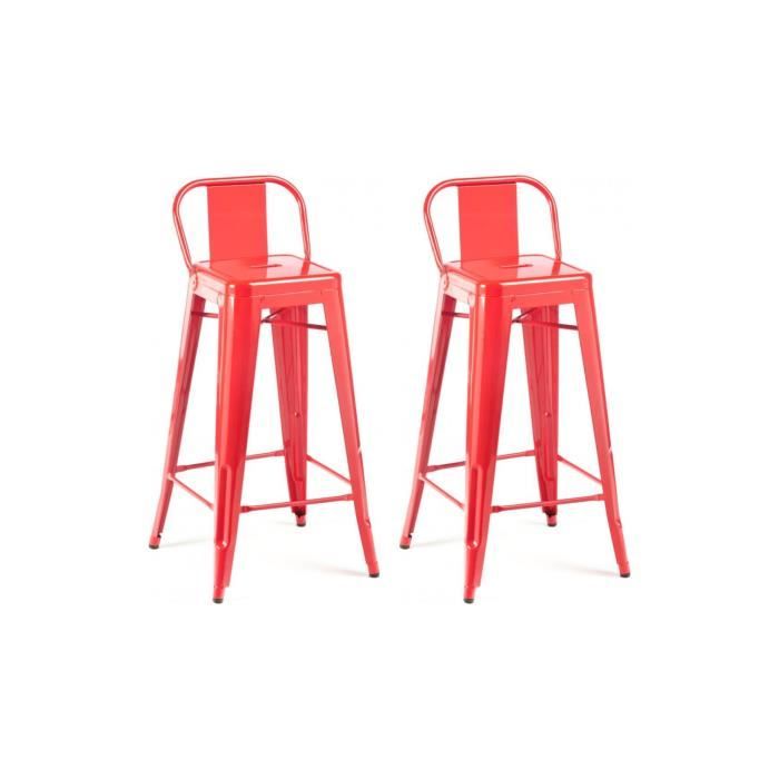 Haute Chaise 2Rouge Franciscolot San Industriel Design De 5q4RLc3jSA