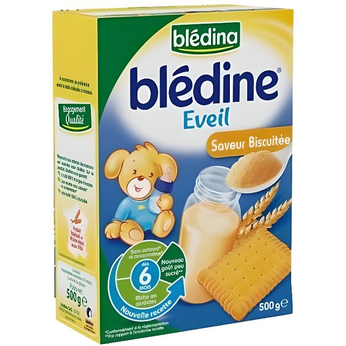 bledina bledine saveur biscuitee 500g