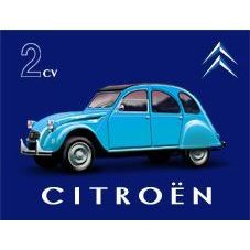 PLAQUE METAL 30X20cm CITROEN 2CV France   Achat / Vente TABLEAU