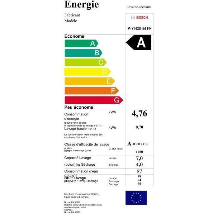Bosch WVH28461FF - Lave-linge séchant - Lav3