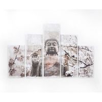 TABLEAU - TOILE ART FOR THE HOME Set de 5 toiles imprimées Harmoni TABLEAU - TOILE ART FOR THE HOME Set de 5 toiles imprimées Harmoni
