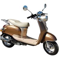 SCOOTER Scooter rétro 50cc 4T EURO 4 Chocolat Métallisé e SCOOTER Scooter rétro 50cc 4T EURO 4 Chocolat Métallisé e