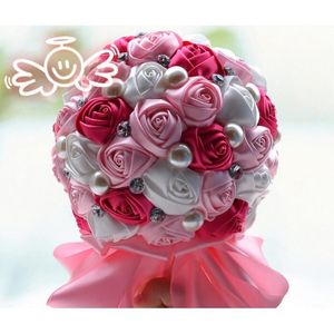 Bouquet De Mariée Roses Fleurs Artificielles Pour Mariage