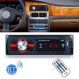 Autoradio pour carte SD, AUX et FM sans fil Bluetooth voiture récepteur stéréo audio radio lecteur mp3, avec U-disque fente Autoradio pour carte SD, AUX et FM sans fil Bluetooth voiture récepteur stéréo audio radio lecteur mp3, avec U-disque fente