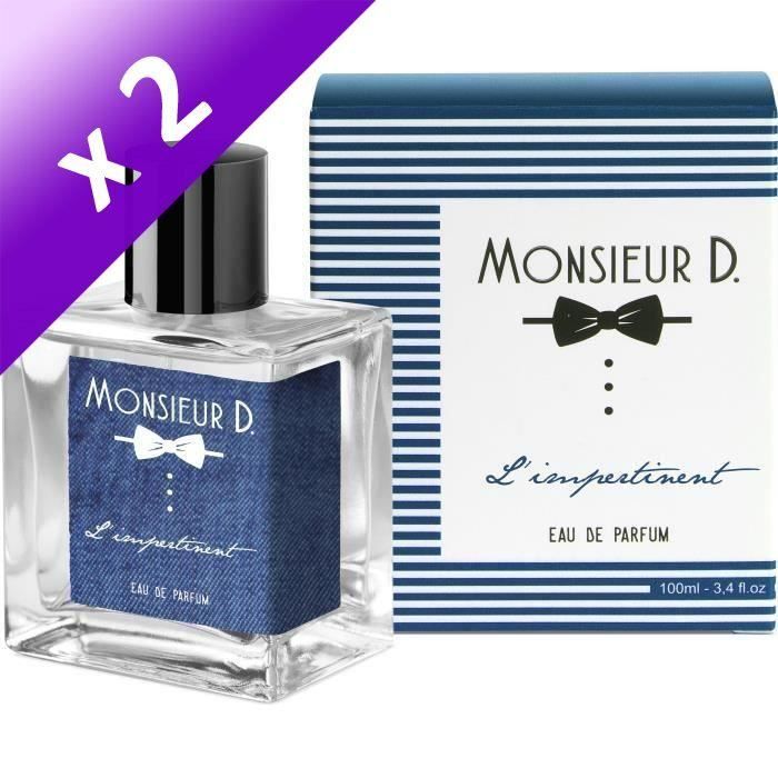 Monsieur D L'Impertinent - 100 ml (Lot de 2)