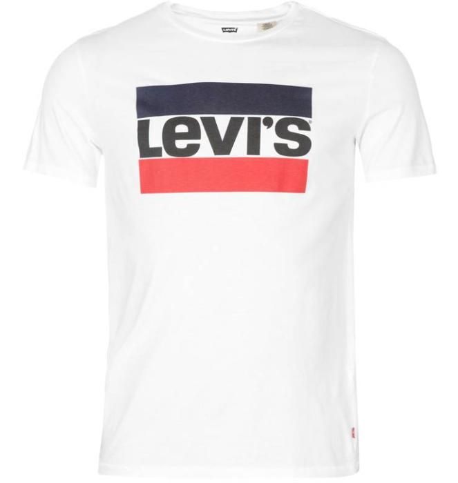 LEVIS T-Shirt Logo Blanc Homme