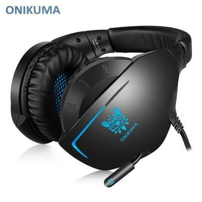 Casque Audio Filaire Onikuma K7 Casque Gamer Pliable Anti Bruit Avec